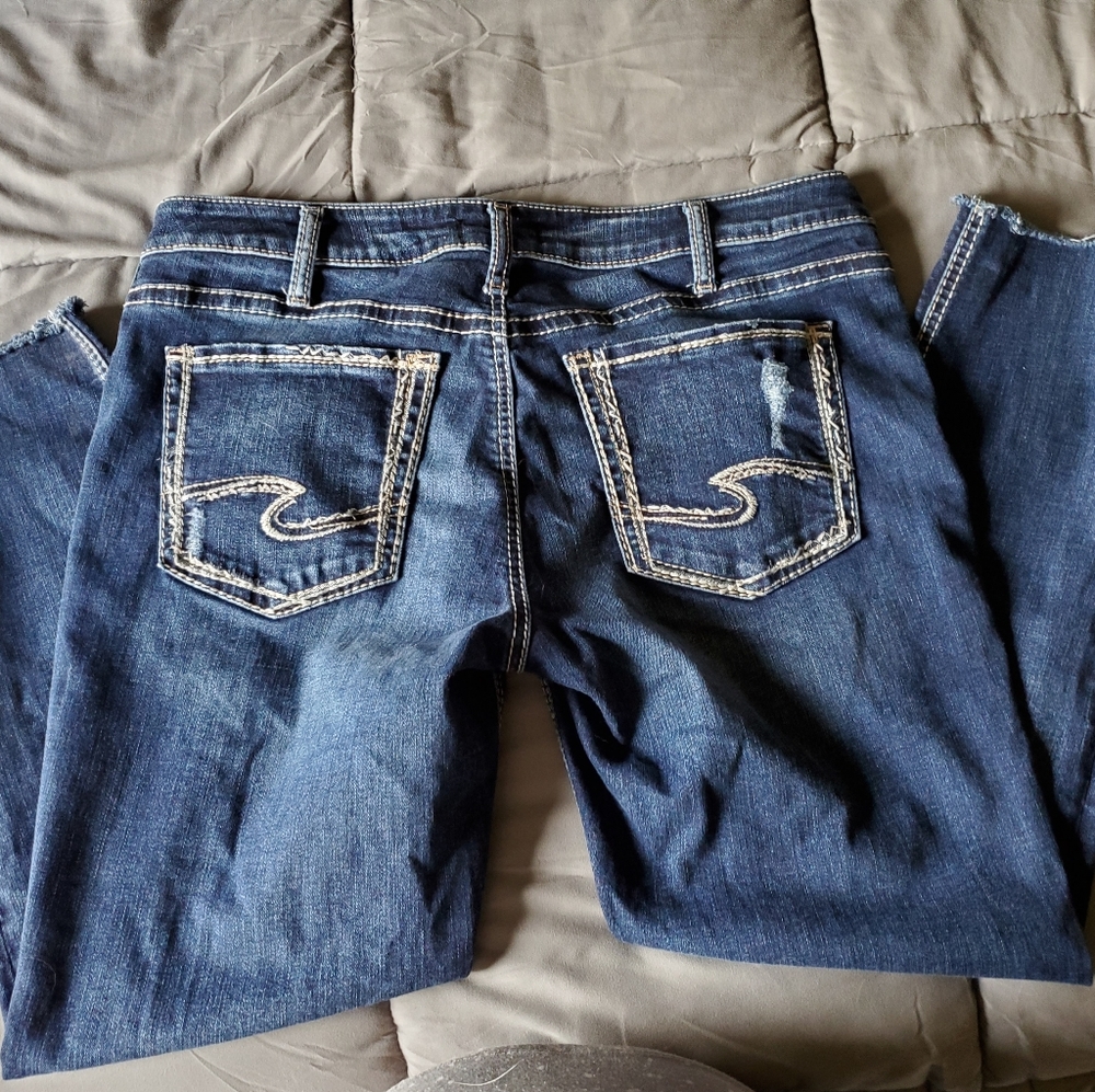 Silver Suki Skinny Jeans